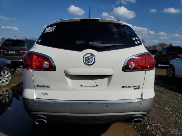 5GAER23D69J219088 - 2009 BUICK ENCLAVE CXL WHITE photo 6