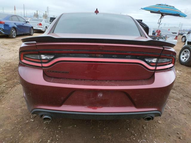 2C3CDXHG1MH616307 - 2021 DODGE CHARGER GT BURGUNDY photo 6