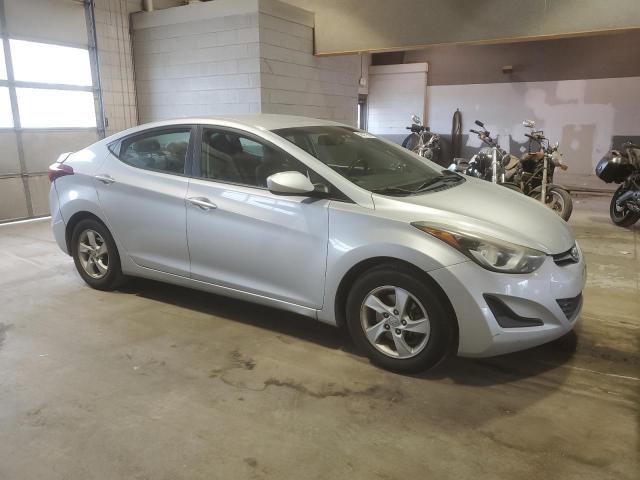 KMHDH4AE6EU109215 - 2014 HYUNDAI ELANTRA SE SILVER photo 4