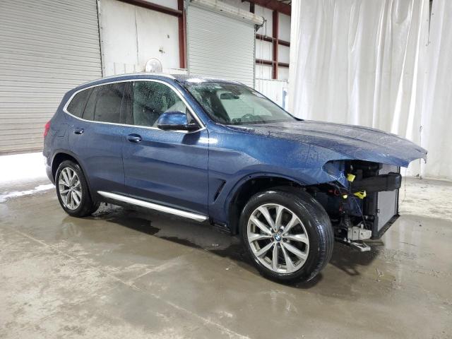 5UXTR9C50JLD68730 - 2018 BMW X3 XDRIVE30I BLUE photo 4