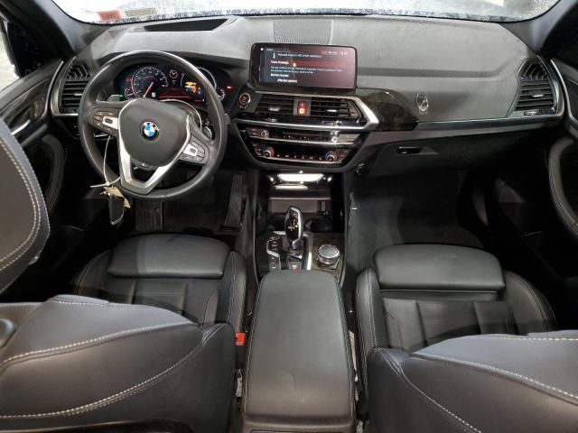 5UXTR9C50JLD68730 - 2018 BMW X3 XDRIVE30I BLUE photo 8