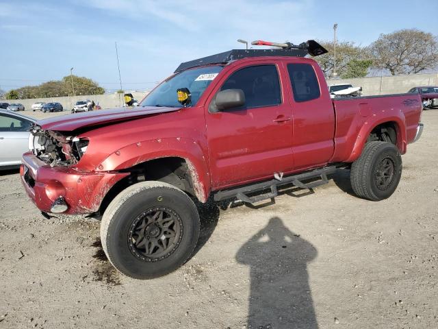 5TETU62N25Z045378 - 2005 TOYOTA TACOMA PRERUNNER ACCESS CAB RED photo 1