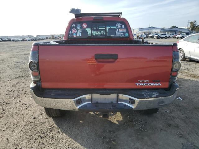 5TETU62N25Z045378 - 2005 TOYOTA TACOMA PRERUNNER ACCESS CAB RED photo 6