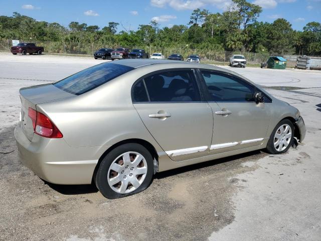 1HGFA16567L032686 - 2007 HONDA CIVIC LX GOLD photo 4