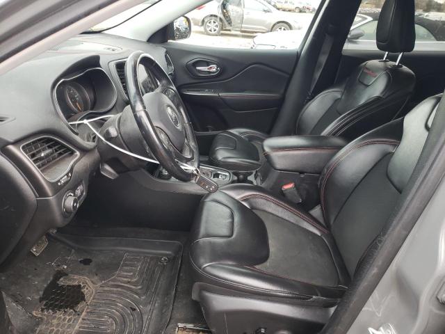 1C4PJMBX7KD471426 - 2019 JEEP CHEROKEE TRAILHAWK GRAY photo 7