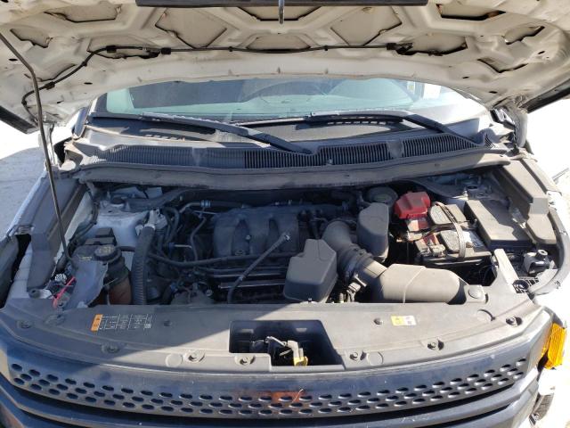 1FM5K8AR0DGC63416 - 2013 FORD EXPLORER POLICE INTERCEPTOR WHITE photo 11