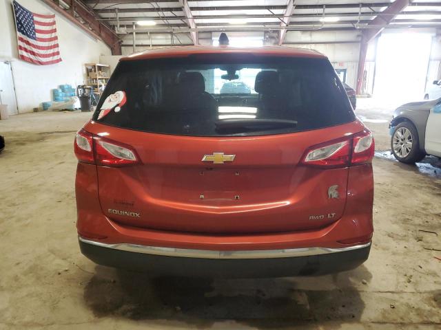 2GNAXTEV3L6135837 - 2020 CHEVROLET EQUINOX LT ORANGE photo 6