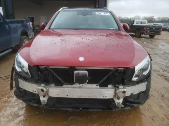 WDC0G4KB7GF021527 - 2016 MERCEDES-BENZ GLC 300 4MATIC RED photo 5