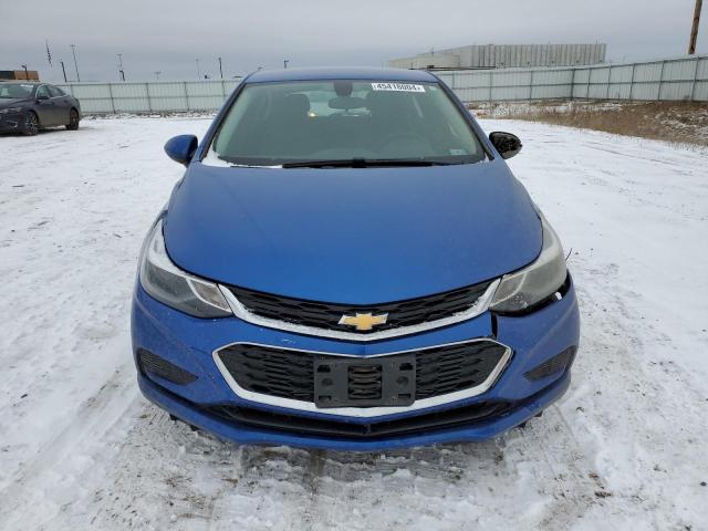 3G1BE6SM7HS582138 - 2017 CHEVROLET CRUZE LT BLUE photo 5