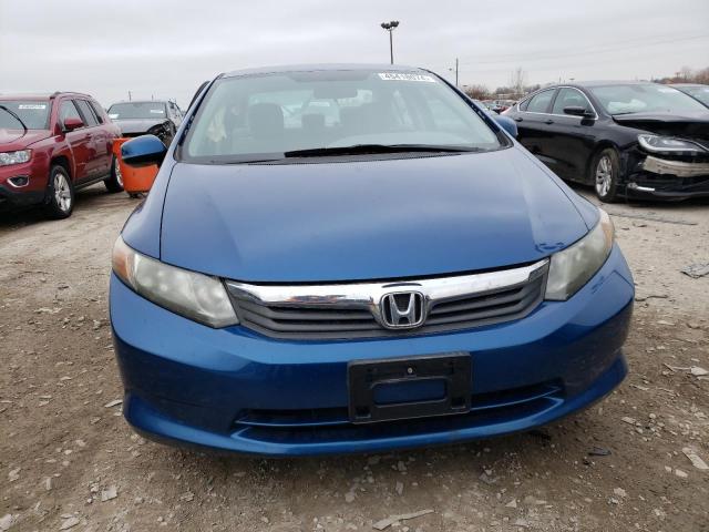 19XFB2F57CE322763 - 2012 HONDA CIVIC LX BLUE photo 5