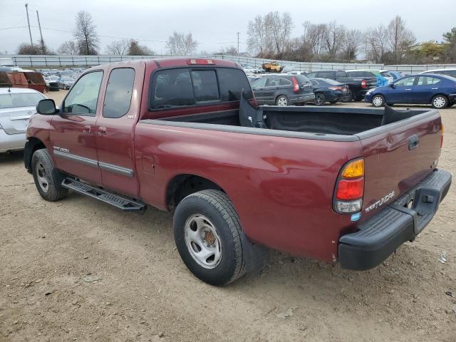 5TBRT34176S480295 - 2006 TOYOTA TUNDRA ACCESS CAB SR5 MAROON photo 2