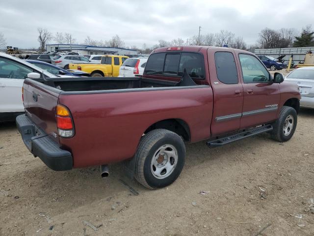 5TBRT34176S480295 - 2006 TOYOTA TUNDRA ACCESS CAB SR5 MAROON photo 3