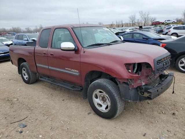 5TBRT34176S480295 - 2006 TOYOTA TUNDRA ACCESS CAB SR5 MAROON photo 4