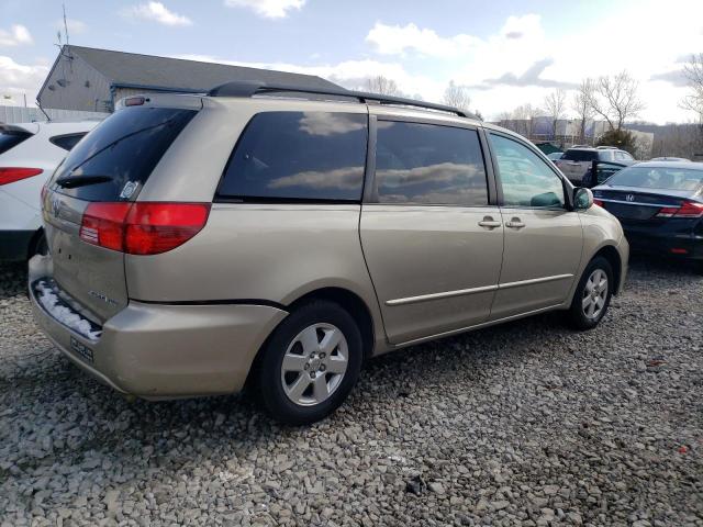 5TDZA22C94S118932 - 2004 TOYOTA SIENNA XLE CREAM photo 3