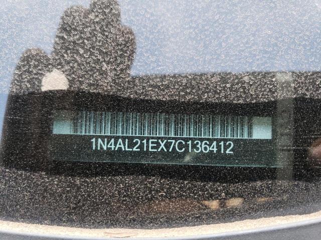 1N4AL21EX7C136412 - 2007 NISSAN ALTIMA 2.5 GRAY photo 12