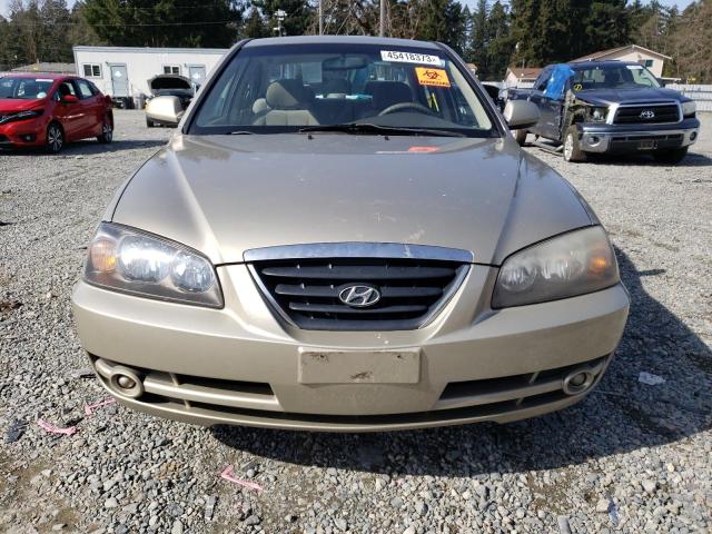 KMHDN46D95U087655 - 2005 HYUNDAI ELANTRA GLS TAN photo 5