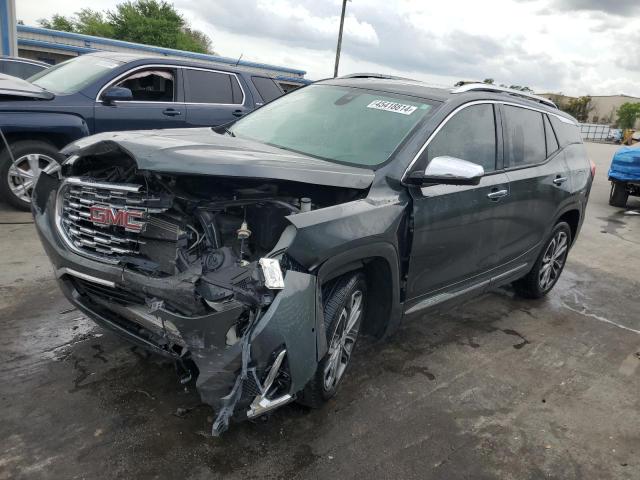 3GKALSEXXJL327589 - 2018 GMC TERRAIN DENALI GRAY photo 1