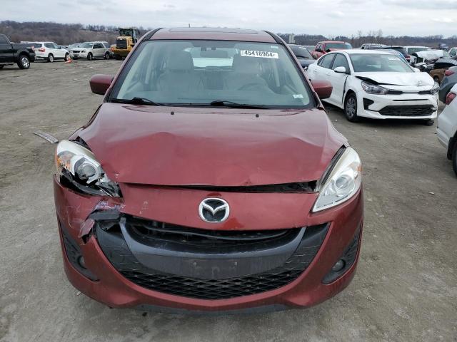 JM1CW2DL3C0126532 - 2012 MAZDA 5 RED photo 5