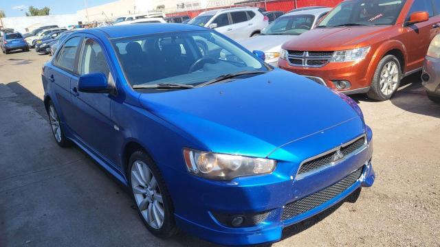 JA3AU86WX9U038052 - 2009 MITSUBISHI LANCER GTS BLUE photo 1