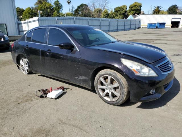 JN1CV6AP8DM301775 - 2013 INFINITI G37 BASE BLACK photo 4