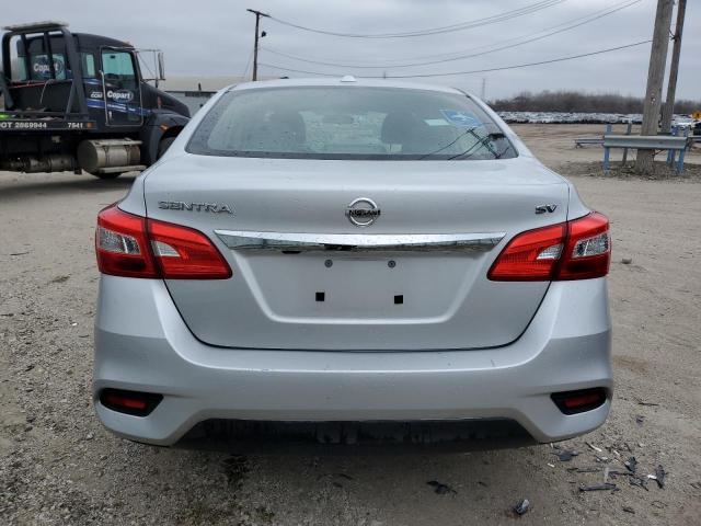 3N1AB7AP9JL621537 - 2018 NISSAN SENTRA S SILVER photo 6