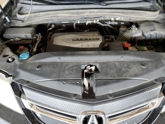 2HNYD28438H538347 - 2008 ACURA MDX TECHNOLOGY BLACK photo 12