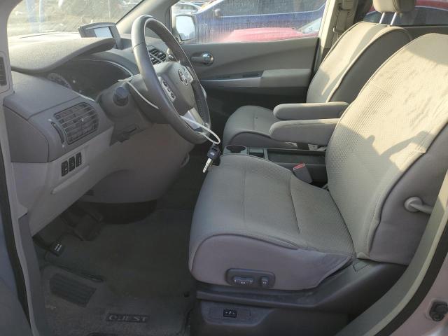 5N1BV28U78N105500 - 2008 NISSAN QUEST S SILVER photo 7