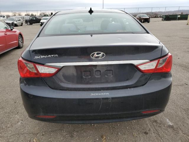 5NPEB4AC4CH496251 - 2012 HYUNDAI SONATA GLS BLACK photo 6