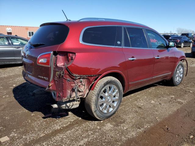 5GAKVCKDXFJ113986 - 2015 BUICK ENCLAVE RED photo 3