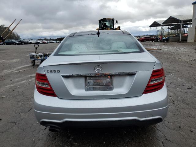 WDDGJ4HB1DF999617 - 2013 MERCEDES-BENZ C 250 SILVER photo 6