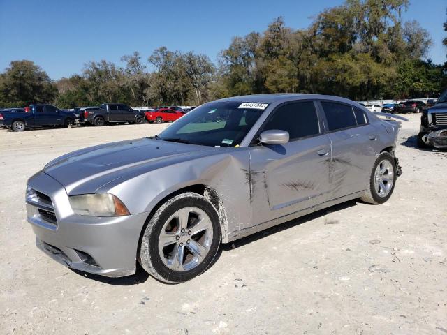 2C3CDXHG4DH696864 - 2013 DODGE CHARGER SXT SILVER photo 1