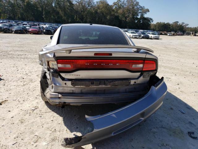 2C3CDXHG4DH696864 - 2013 DODGE CHARGER SXT SILVER photo 6