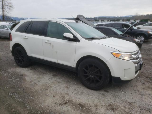 2FMDK3JC0DBB12173 - 2013 FORD EDGE SEL WHITE photo 4