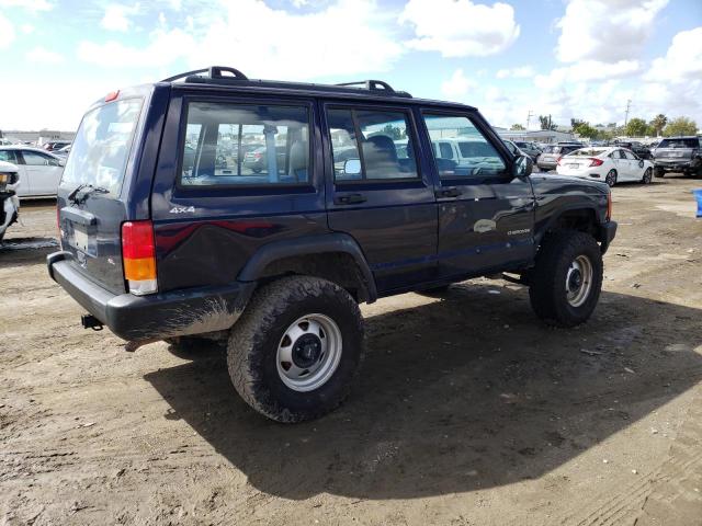 1J4FF28S8XL521318 - 1999 JEEP CHEROKEE SE BLUE photo 3