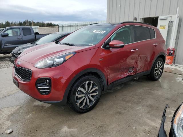 KNDPNCAC0K7530876 - 2019 KIA SPORTAGE EX RED photo 1