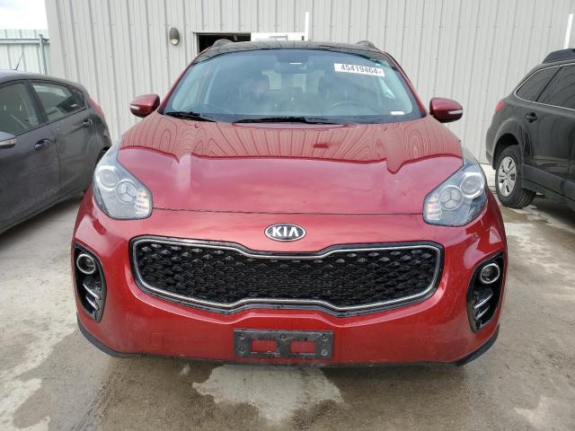 KNDPNCAC0K7530876 - 2019 KIA SPORTAGE EX RED photo 5