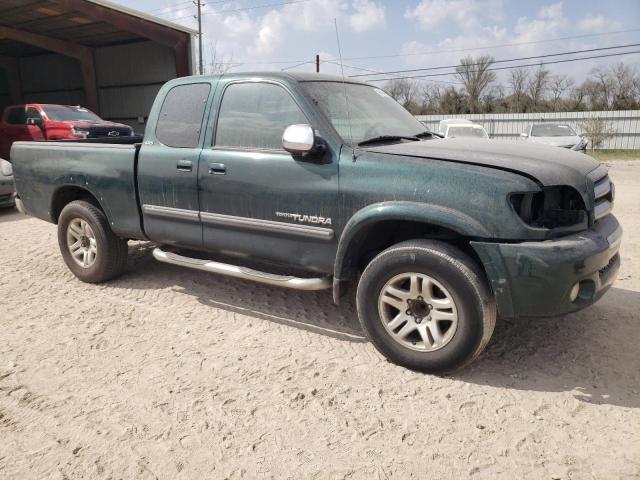 5TBRT34164S451562 - 2004 TOYOTA TUNDRA ACCESS CAB SR5 GREEN photo 4