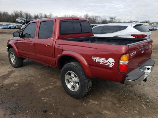 5TEHN72N93Z197146 - 2003 TOYOTA TACOMA DOUBLE CAB 红色 照片 2
