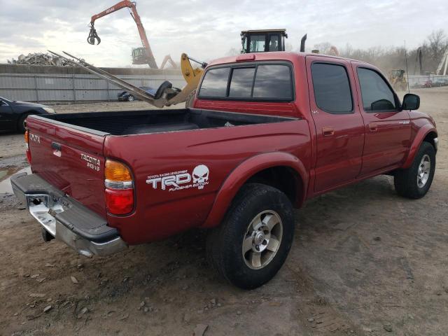 5TEHN72N93Z197146 - 2003 TOYOTA TACOMA DOUBLE CAB 红色 照片 3