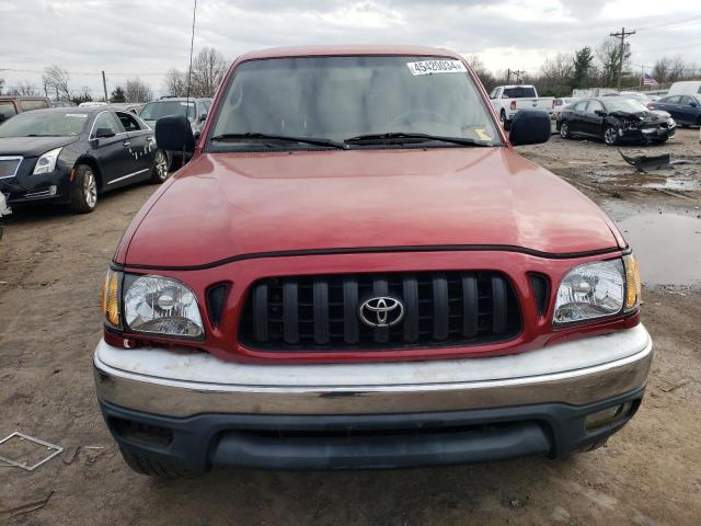 5TEHN72N93Z197146 - 2003 TOYOTA TACOMA DOUBLE CAB 红色 照片 5