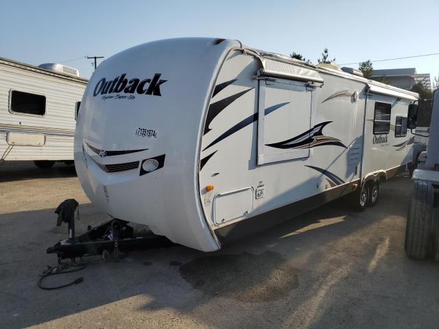 4YDT29820CB453347 - 2012 KEYSTONE OUTBACK WHITE photo 2