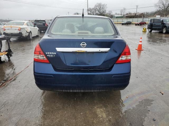 3N1BC11E59L356768 - 2009 NISSAN VERSA S BLUE photo 6