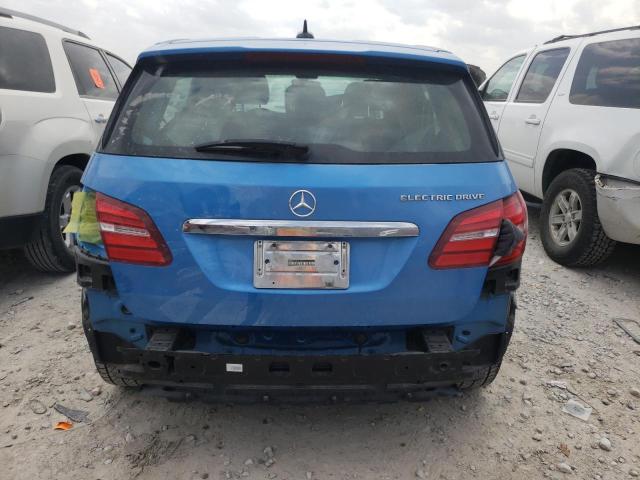 WDDVP9AB7FJ004514 - 2015 MERCEDES-BENZ B ELECTRIC BLUE photo 6