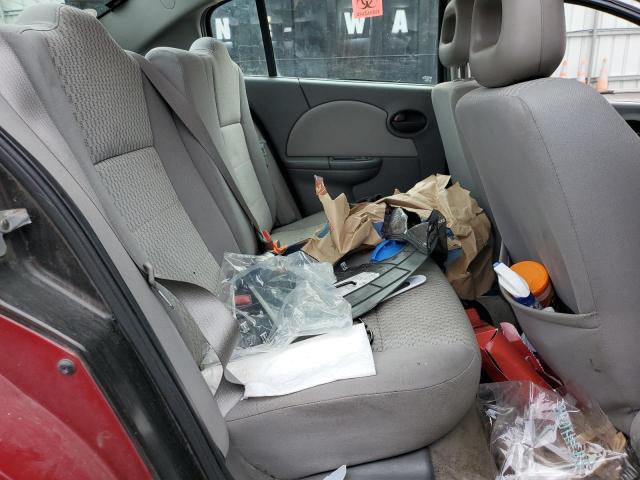 1G8AJ55F17Z180388 - 2007 SATURN ION LEVEL 2 წითელი ფოტო 10