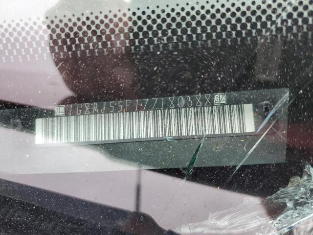 1G8AJ55F17Z180388 - 2007 SATURN ION LEVEL 2 წითელი ფოტო 12