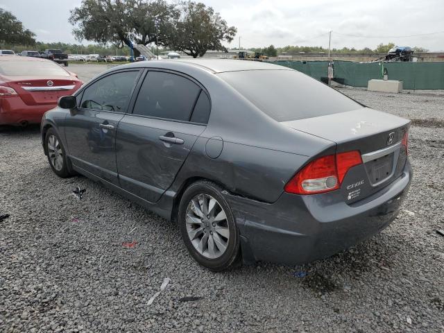 2HGFA1F99AH308740 - 2010 HONDA CIVIC EXL GRAY photo 2