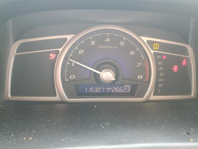 2HGFA1F99AH308740 - 2010 HONDA CIVIC EXL ნაცრისფერი ფოტო 9