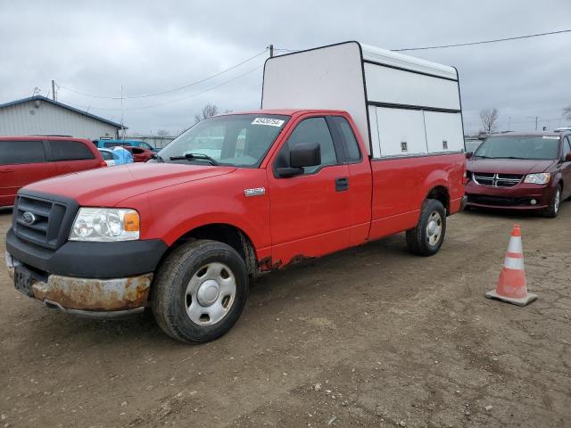 1FTRF12265NA58554 - 2005 FORD F150 RED photo 1