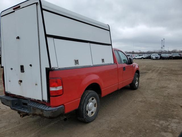 1FTRF12265NA58554 - 2005 FORD F150 RED photo 3