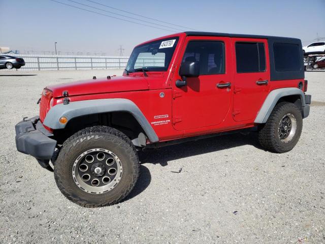 1J4BA3H11BL524841 - 2011 JEEP WRANGLER U SPORT RED photo 1